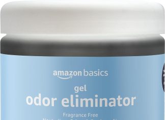 amazon basics gel odor eliminator charcoal 106 pound pack of 1