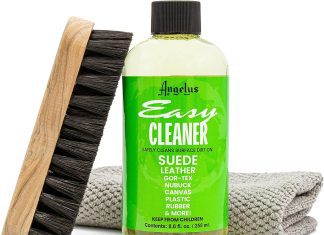 angelus easy cleaner kit sneaker cleaning kit premium shoe cleaner brush and microfiber towel safe on all fabrics made i