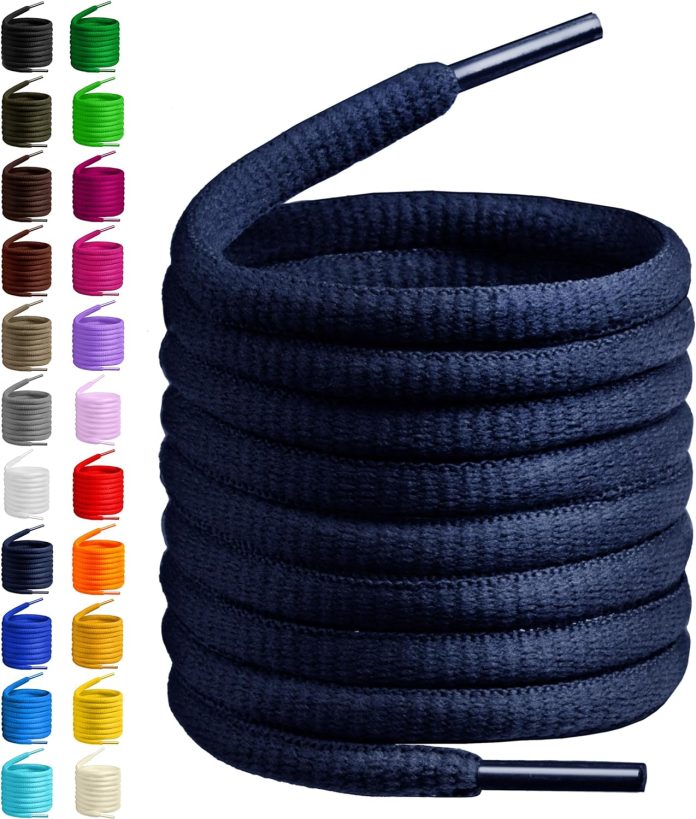 birchs oval shoelaces 27 colors half round 14 shoe laces 4 different lengths 1