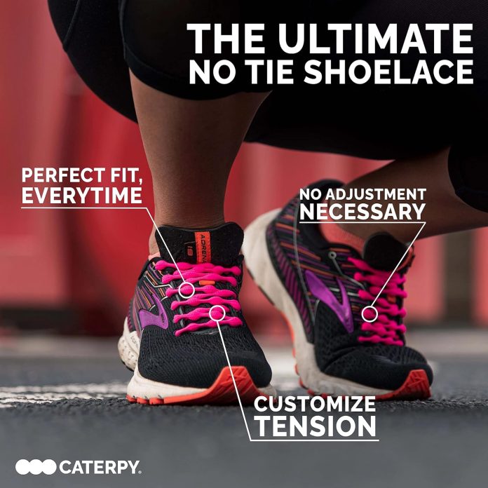 caterpy run the ultimate elastic no tie shoelaces for adults and kids 3