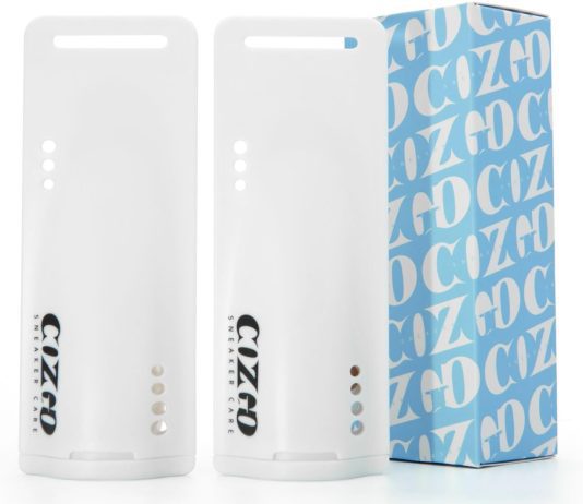 cozgo shoe deodorizer odor eliminator shoe odor remover air freshener purifier for shoebootsneakergym baglockermint 2 pc 2