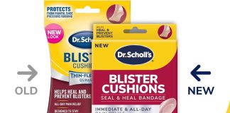 dr scholls blister cushions seal heal bandage with hydrogel technology 8 ct immediate all day pain relief thin flexible 1 2