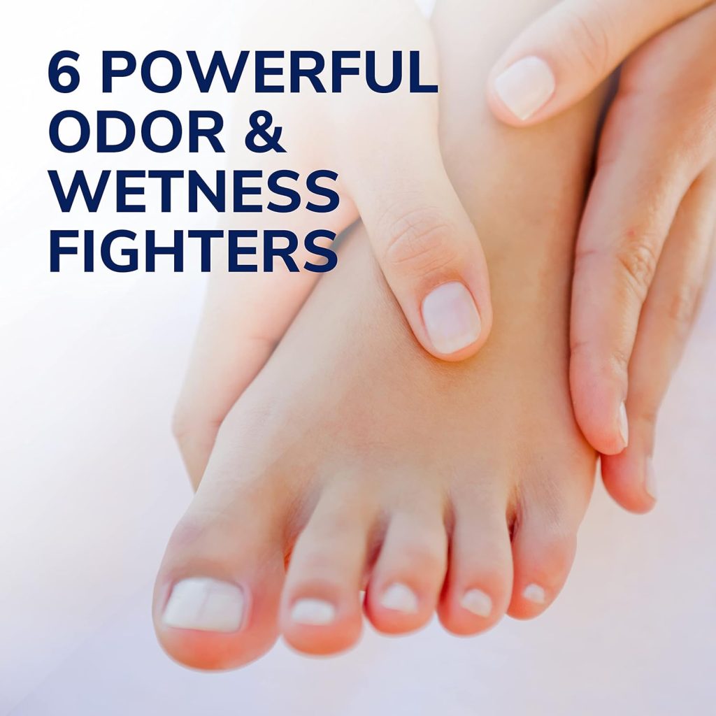 Dr. Scholls ULTRA-SWEAT ABSORBING FOOT POWDER, 7 oz // Maximum Sweat Absorption, All-Day Odor Protection, Keeps Feet Fresh  Dry