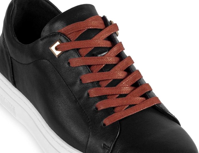 flat waxed cotton shoe laces for boots dress shoes shoe strings 4
