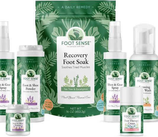 foot sense all natural smelly foot shoe powder foot odor eliminator lasts up to 6 months natural formula for smelly shoe 4