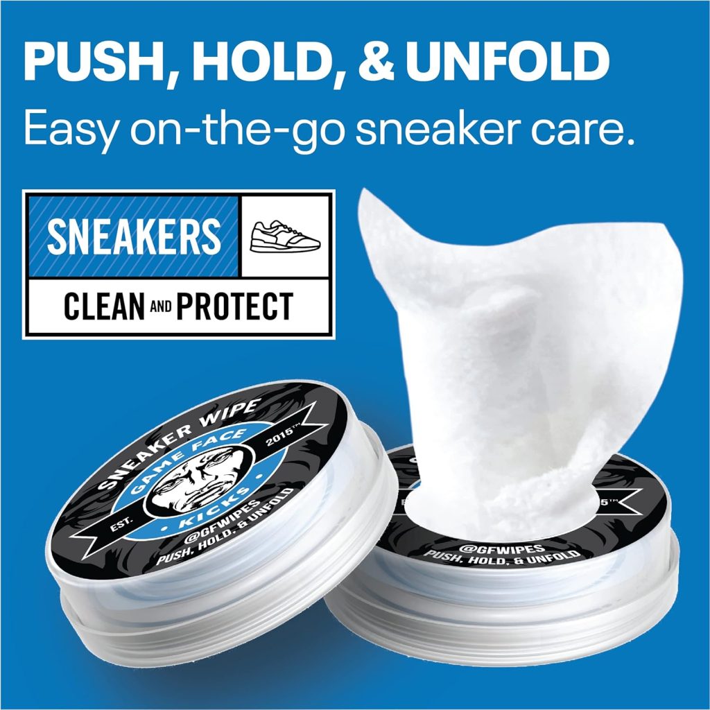 Game Face Cleaning Shoe Wipes