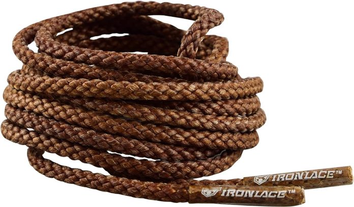 ironlace unbreakable round bootlaces indestructible waterproof fire resistant boot shoe laces 2