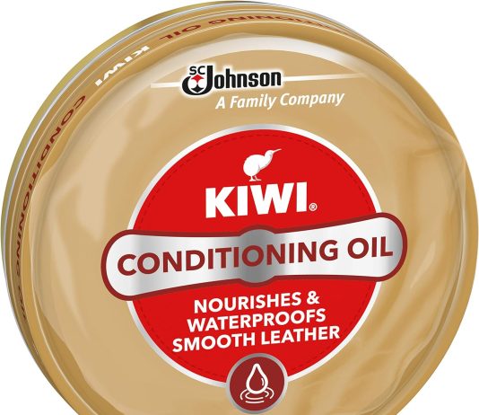 kiwi shoe conditioning oil leather care for shoes boots furniture jacket briefcase and more 2 58 oz 3
