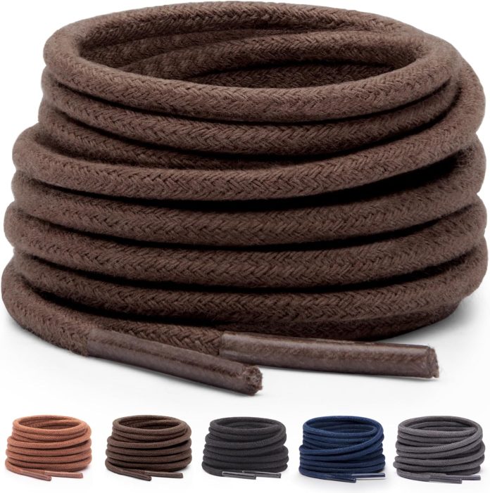miscly shoe laces for dress shoes round oxford shoelaces for men multiple lengths and colors available