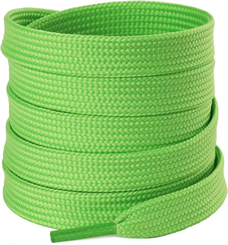Olukssck 2/5 Flat Shoe Laces for Sneakers 20 Colors Shoelaces in 28 - 72