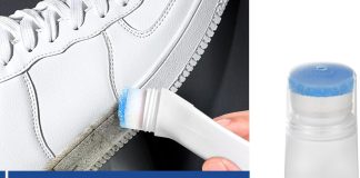 qzart shoe cleaner sneakers kit include shoe cleaner and shoe whitener easy to use white shoe cleaner with sponge head w 3