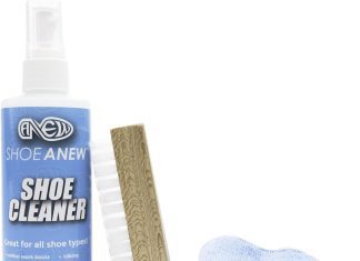 shoe cleaning kit for cleaning sneakers leather white shoes fabric and more with cleaning spray 8oz nylon brush microfib