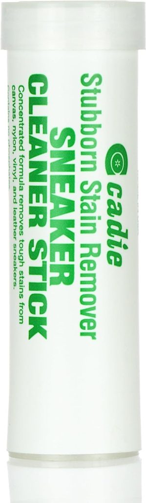 Sneaker Cleaner Stick - Dirt and Stain Remover for White or Colored Athletic Shoes for Sports or Daily Use - Suitable for Canvas, Nylon, Vinyl, and Leather Footwear | by Cadie (1 Pack)