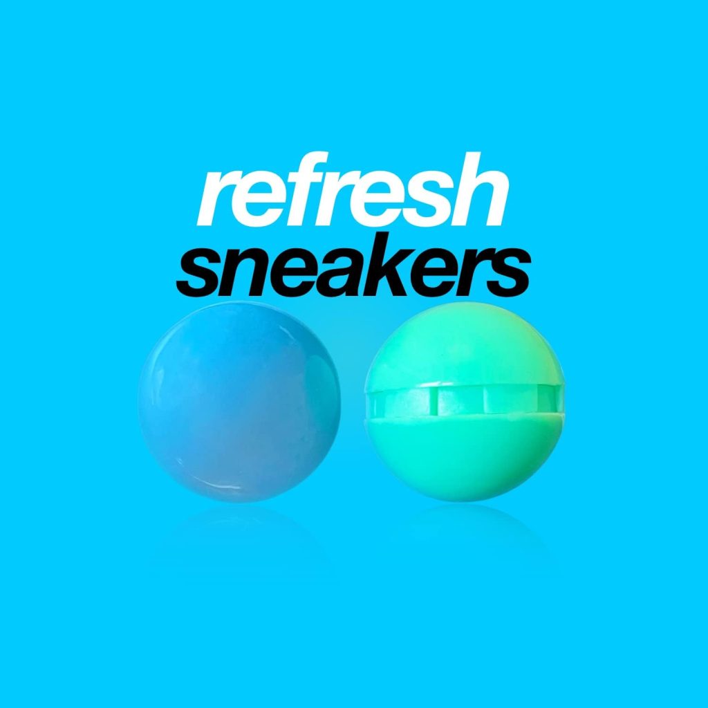 SOL3 Refreshers | Shoe Deodorizer Odor Eliminator Deodorant Balls for Sneakers (Pack of 6)