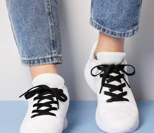 upugo 3 pair flat shoe laces 516 wide shoelaces for athletic running sneakers shoes boot strings 4