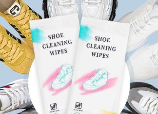 xuezoioy disposable shoe shine wipesdisposable shoe sneaker cleaner wipes for sneakersleathertennis 4