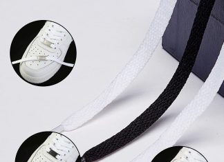 2 pair flat shoelaces 36 72 length replacement laces for air force 1with 2 pair shoe lace charms for af1 sneaker 3