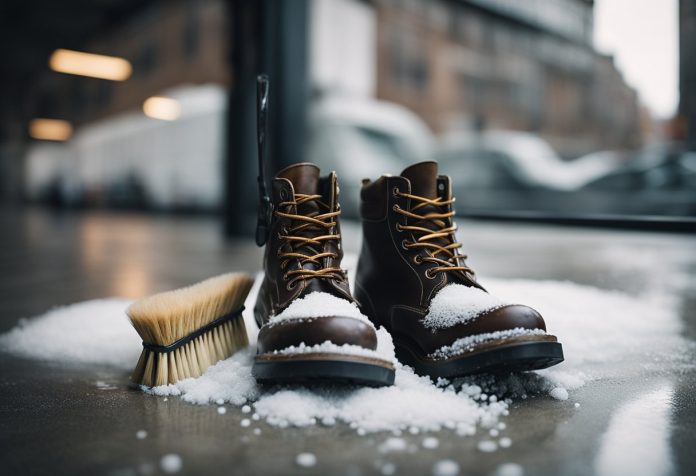 How to Remove Salt Stains from Boots