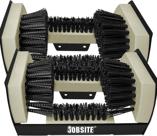 jobsite boot scrubber the original shoe scraper cleaner brush 1