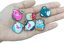 lovely and cute animal cartoon shoe charms sandals charms 33pcs light and delicate easy to install for kids and adults 2