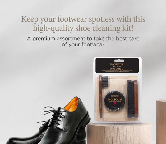 rochester premium shoe care kit leather shoe care kit with black shoe polish 100 horsehair dauber 100 horsehair shoe bru 3