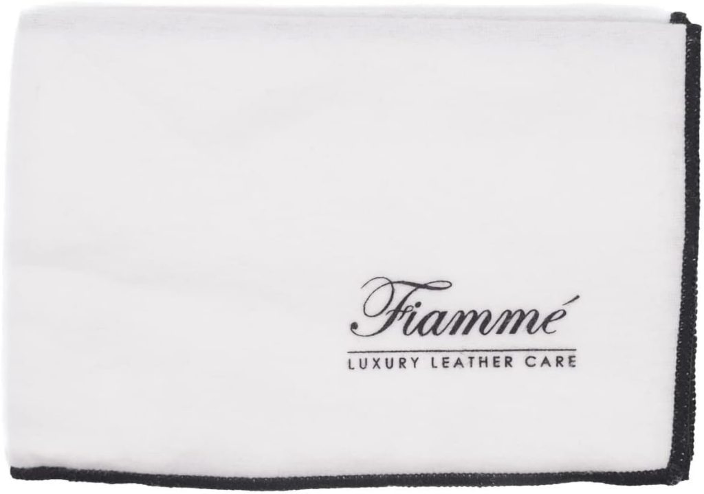 Shoe Shine Cloth- Shoe Polish Buffing Cloth for Shoes, Leather More- Premium Heavy Cotton 14x14- Fiamme Luxury Leather