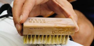 jason markk ready to use cleaning care effectively cleans conditions suede leather vinyl canvas mesh nubuck 4