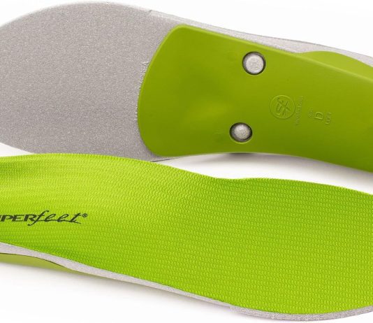superfeet all purpose support high arch insoles green trim to fit orthotic shoe inserts professional grade men 75 9 wome