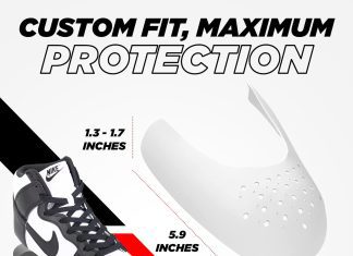 6 pairs crease protectors for air force 1 jordan 1 dunk low anti crease guard shoe protector 1