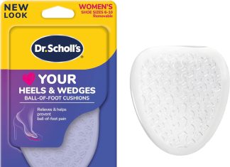 dr scholls love your heels wedges ball of foot cushions all day comfort for high heels relieve prevent shoe discomfort n