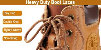 2 pairs round boots shoelaces heavy duty outdoor shoe laces 30 63 shoestrings for hiking sporting running 3