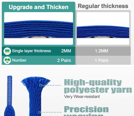 delele 2 pair flat shoe laces 516 wide shoelaces for athletic running sneakers shoes boot strings 3