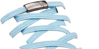 aiboxin elastic no tie flat shoe laces for sneakers stretch tieless shoelaces for kids adults magnetic shoes strings 3