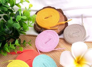 bqtq 40 pairs colored shoe laces flat shoelaces multipack shoestrings for sneakers skates sport shoes boots 40 colors 3
