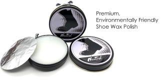 16 pc shoe polish kit shoe care leather shoe shine travel kit neutral black shoe wax polishing brushes shoe shine sponge 2