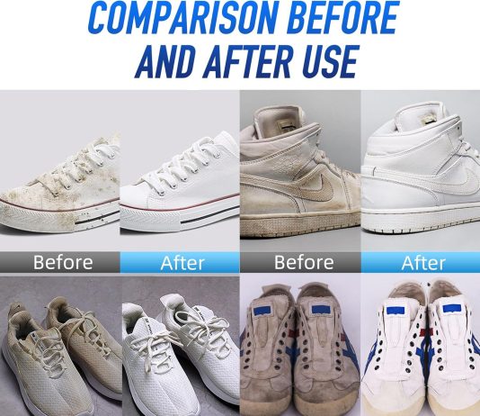 53oz shoe cleaner kit for sneakerwater free foam sneaker cleaner quick cleaning sneaker cleaner work on white shoe brush 3