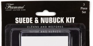 fiamme suede and nubuck cleaning kit complete brass nylon brush set suede eraser for shoes jackets boots handbags