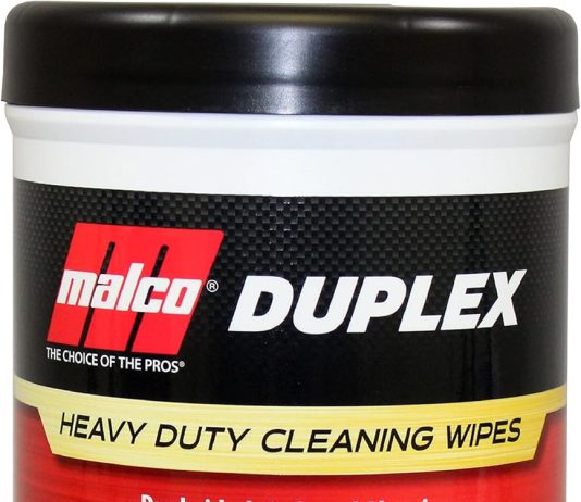 malco duplex heavy duty cleaning wipes for home and auto dual sided textured wet wipesremoves grease tar paint oil dirtn