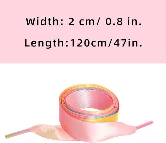 marrywindix 2 pairs 47 flat satin ribbon shoelaces silk shoestring wide shoe laces for sneaker skate shoes boots sport s 6