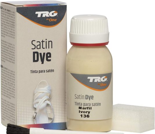 trg the one satin dye for shoes bags and accessories 136 ivory