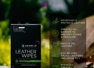 sneaker lab leather conditioner cleaning wipes for shoes 12 individual wipes per pack nourishing protecting leather care 1