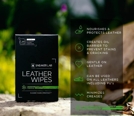 sneaker lab leather conditioner cleaning wipes for shoes 12 individual wipes per pack nourishing protecting leather care 1
