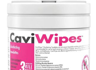 caviwipes disposable germicidal cleaner healthcare disinfecting wipes 160 count