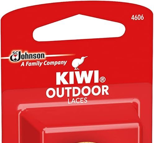 kiwi round gold and brown outdoor boot laces 2
