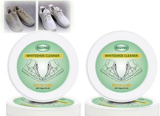 rozino white shoe cleaner rozino cleaner water free cleaning white shoe cleaning cream shoe cleaning sponge 2pcs