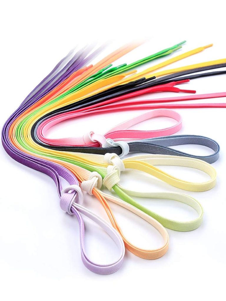 47 Colorful Printed Shoelaces Wide Flat Shoe Laces for Sneakers Casual Shoes Fashion Accessories