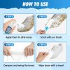 Jevvu Sneaker Cleaner Foam 6.76fl.oz Shoe Cleaning Kit for White Shoes - Image 4