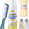 Jevvu Shoe Cleaner 6.76fl.oz Sneaker Cleaner Foam for Removing Stains and Dirt - Image 3