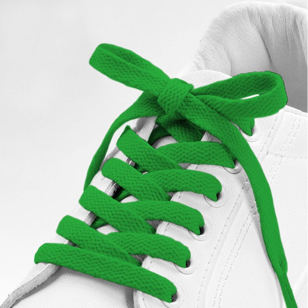 DITSONEO Flat Shoe Laces For Sneakers Athletic Running Jogging Shoelaces Boot Strings 2 Pairs, Multi Lengths and Colors