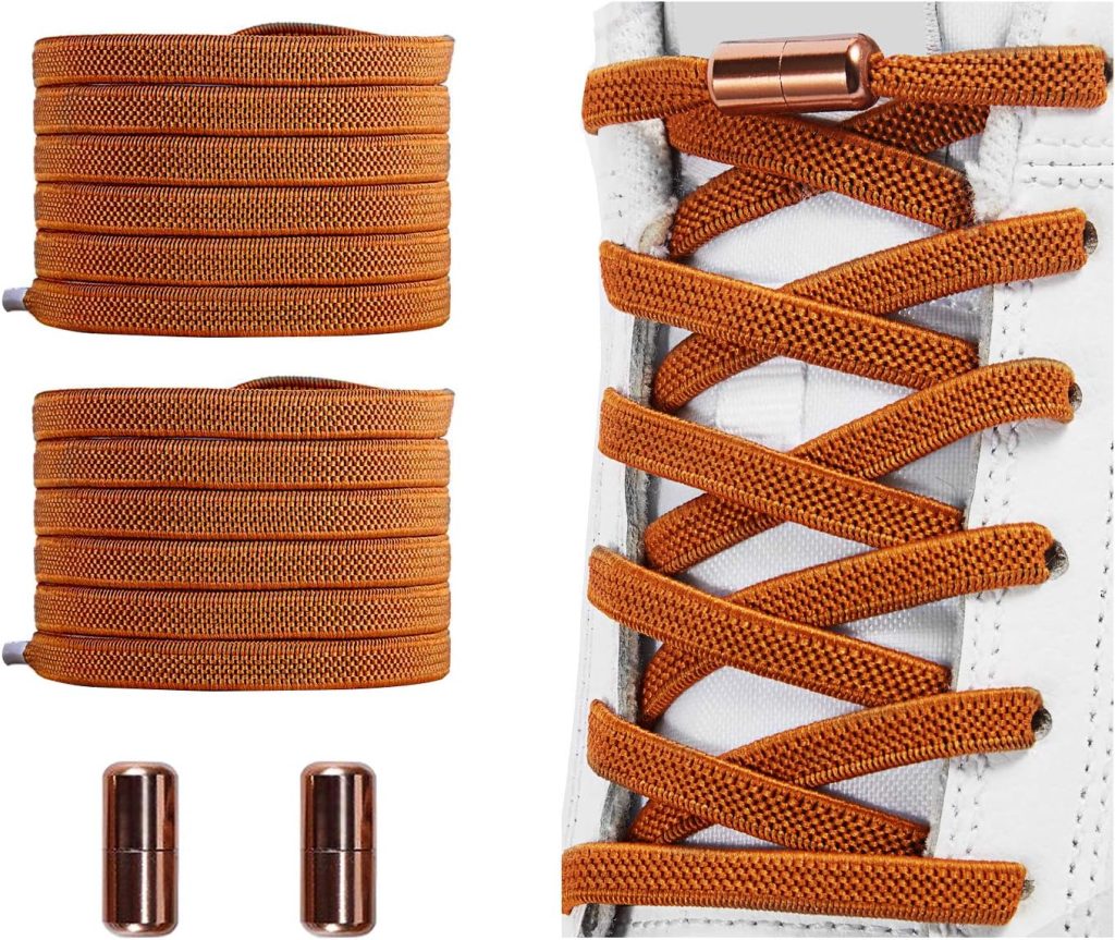 No Tie Shoelaces, Elastic Shoelaces for Adults/Kids，Elastic No Tie Shoe Laces